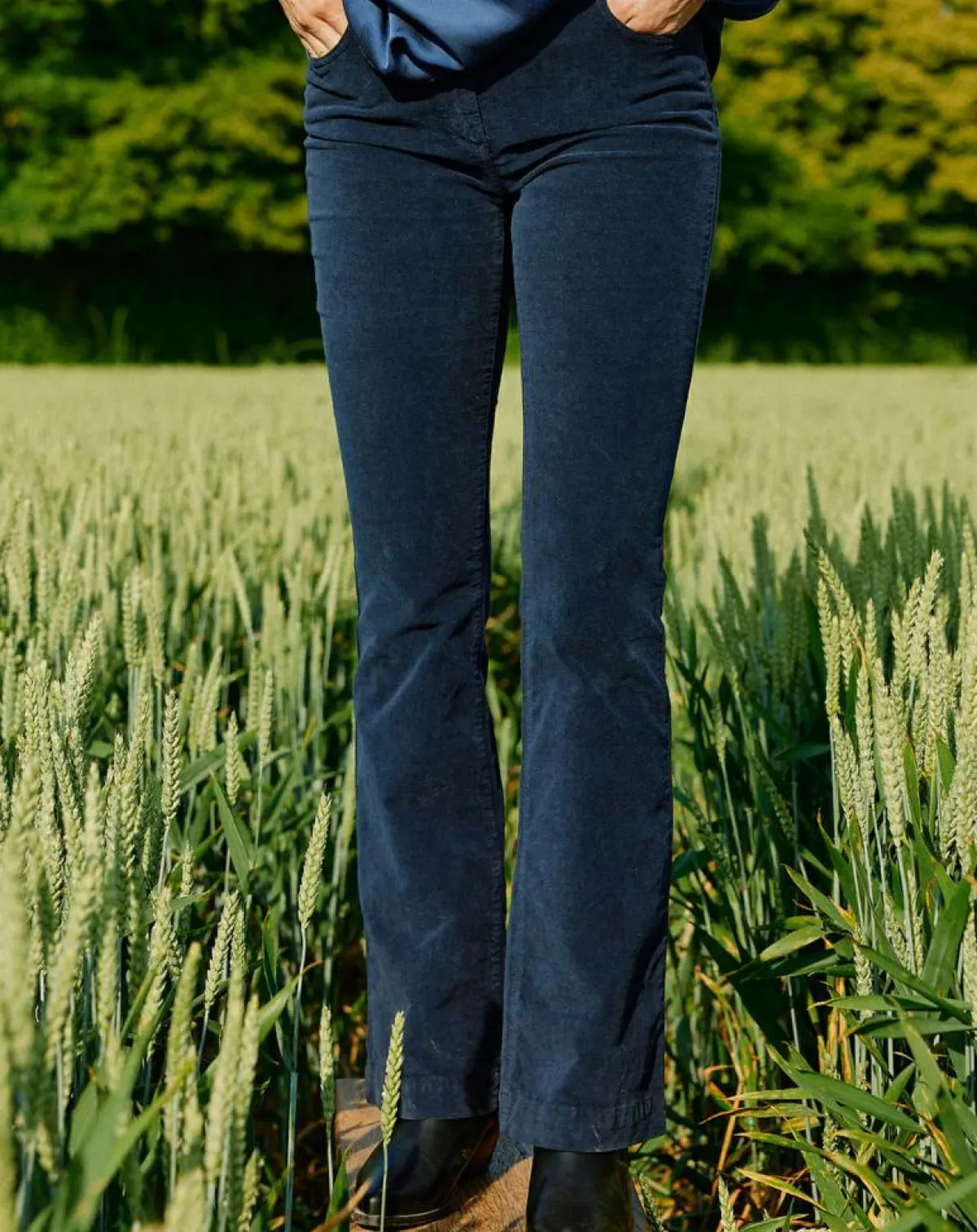 Lauren Vidal Pantalons|Pantalon Mila nuit