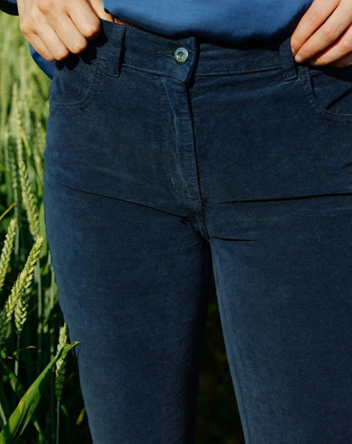 Lauren Vidal Pantalons|Pantalon Mila nuit