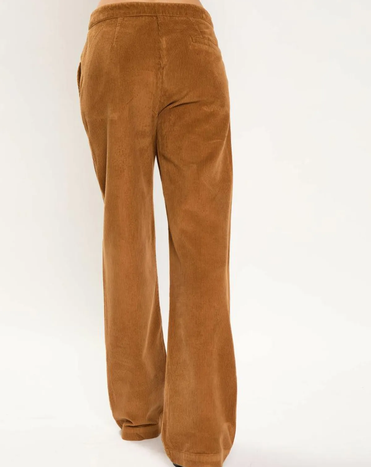 Lauren Vidal Pantalons|Pantalon Mila tabac
