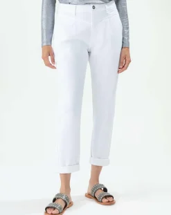 Indies Pantalons|Pantalon Naomi blanc