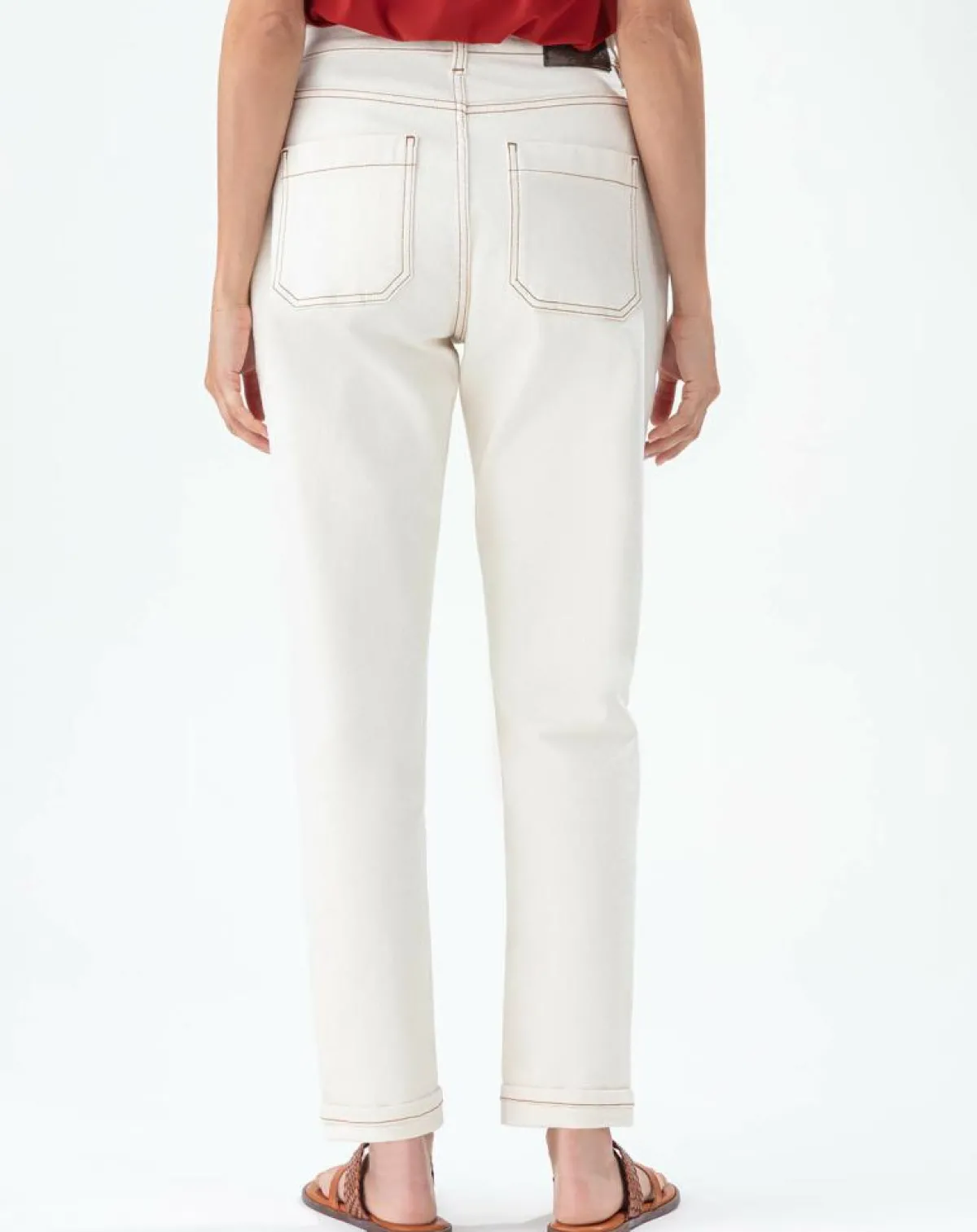 Indies Pantalons|Pantalon Naomi naturel/terracotta