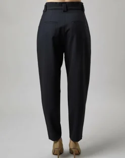 Marc O'Polo Pantalons|Pantalon Paper Bag noir