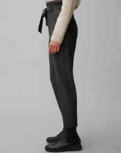 Marc O'Polo Pantalons|Pantalon Paper Bag noir