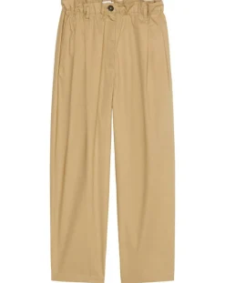 Marc O'Polo Pantalons|Pantalon paperbag pinces beige
