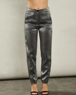 Hartford Pantalons|Pantalon Parfait argenté