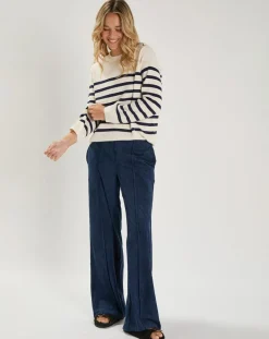 An'ge Pantalons|Pantalon Patryna marine