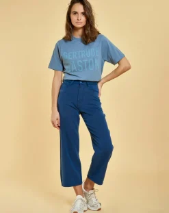 Gertrude + Gaston Pantalons|Pantalon Paula bleu