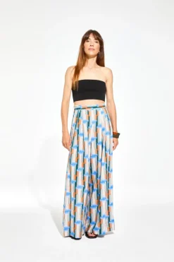 Mapoesie Pantalons|Pantalon Penelope Bleu