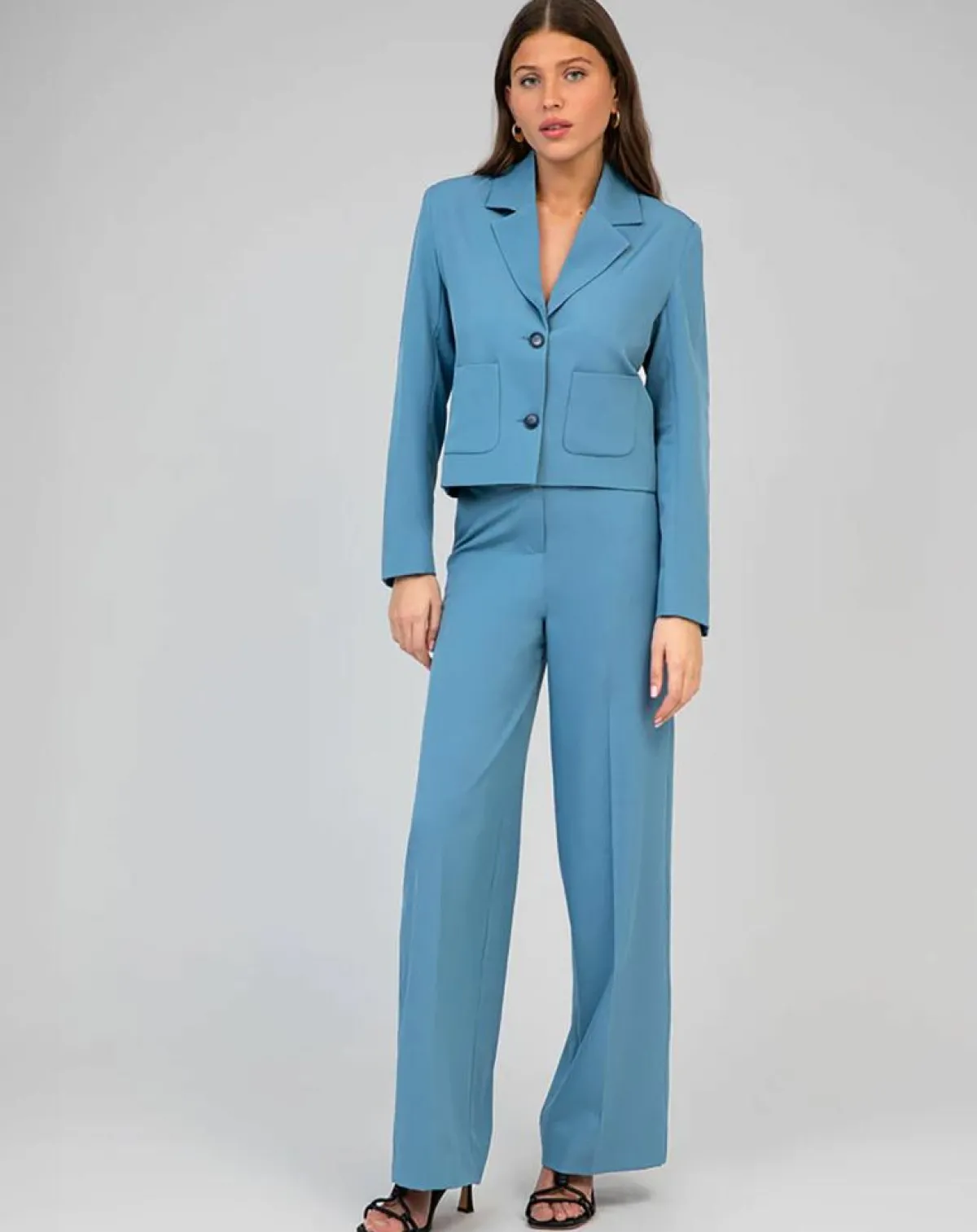 An'ge Pantalons|Pantalon Perlino ciel