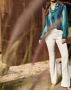 Lauren Vidal Pantalons|Pantalon Ph2700 écru