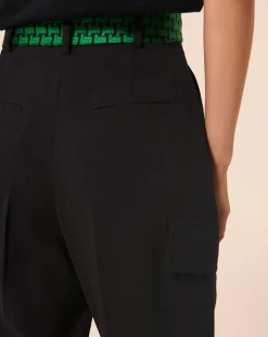 Tara Jarmon Pantalons|Pantalon Philippe nocturne