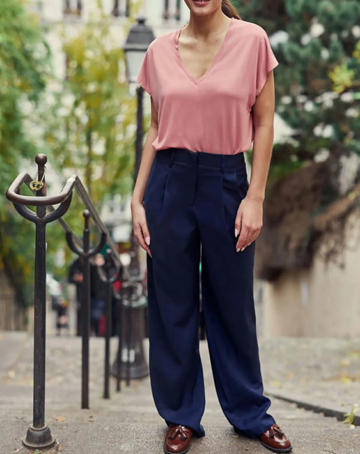 La Petite Etoile Pantalons|Pantalon Polimo marine