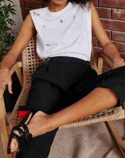 Belair Pantalons|Pantalon Portia noir