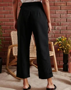 Belair Pantalons|Pantalon Portia noir