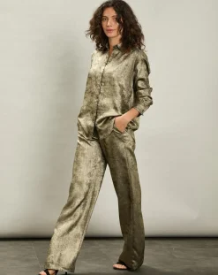 Hartford Pantalons|Pantalon Positano doré