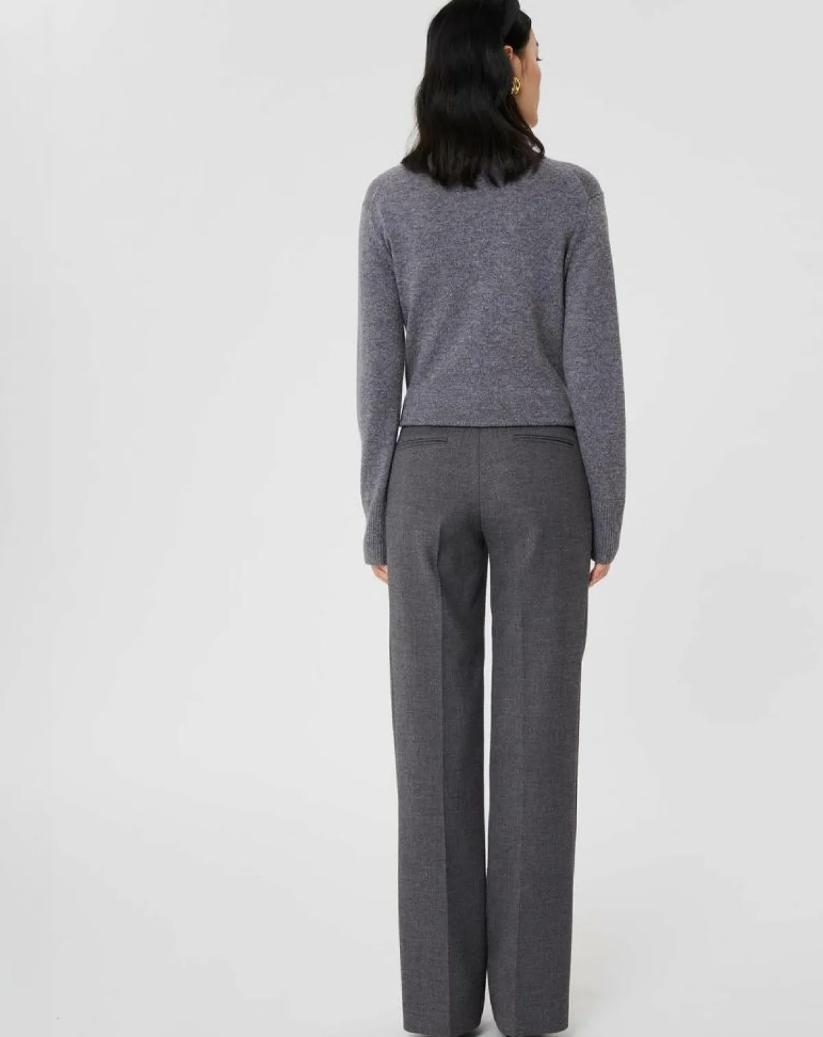 Tara Jarmon Pantalons|Pantalon Poupée gris