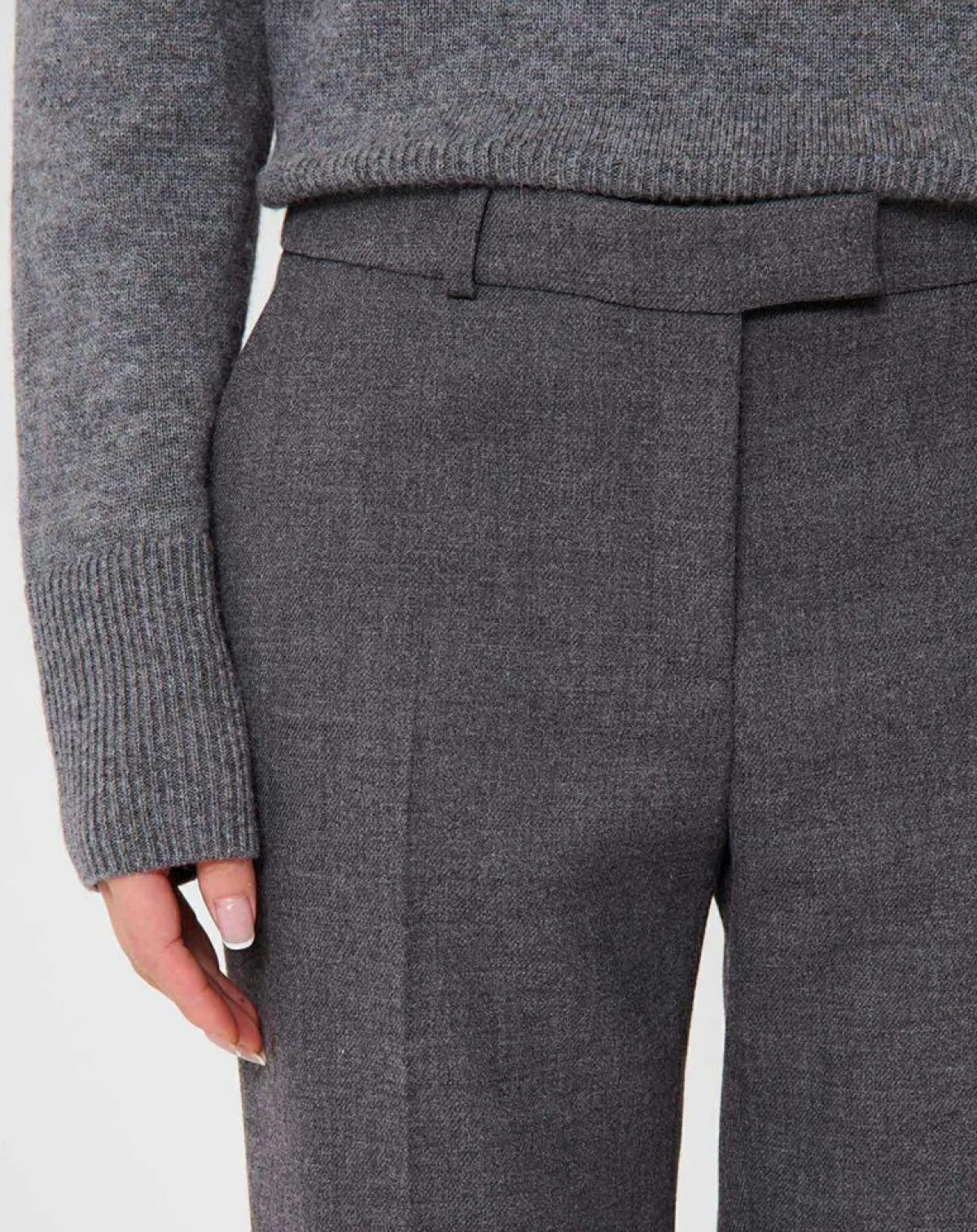 Tara Jarmon Pantalons|Pantalon Poupée gris