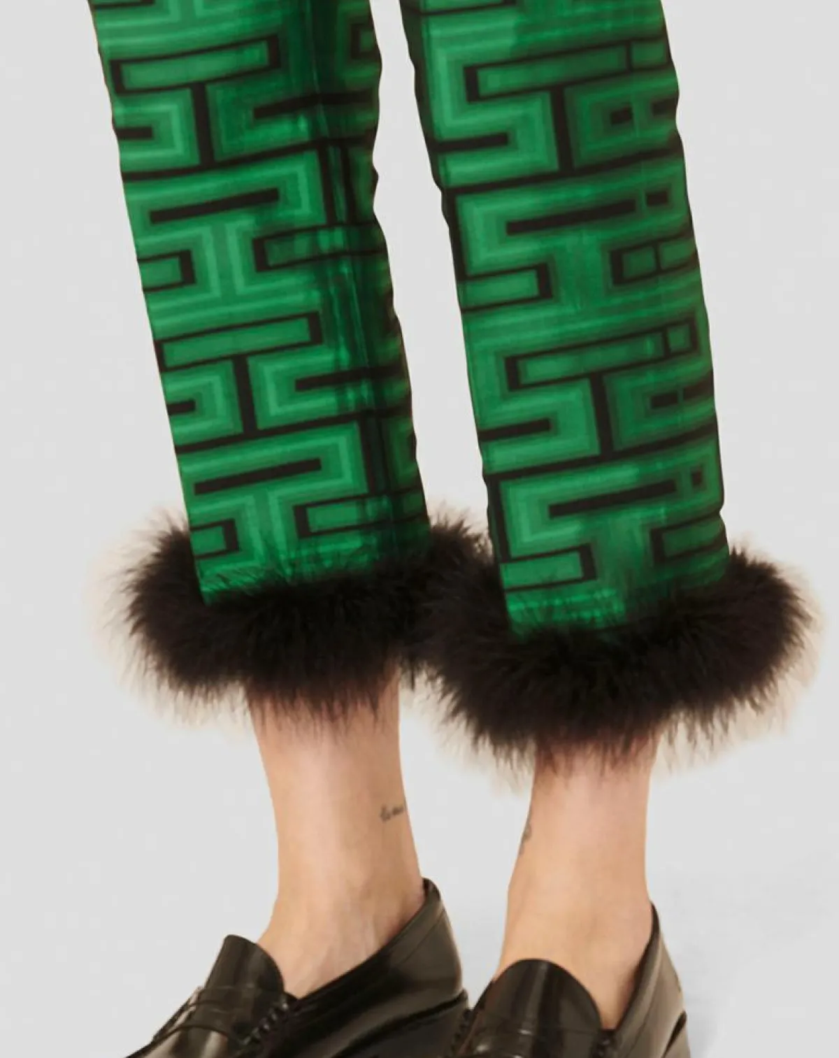 Tara Jarmon Pantalons|Pantalon Presley imprimé vert