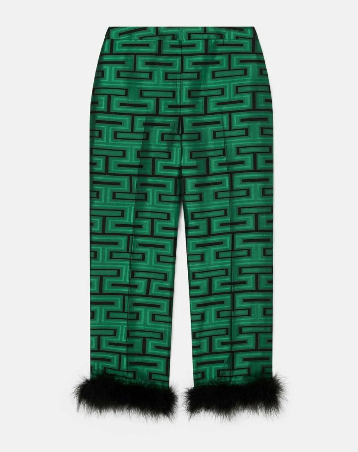 Tara Jarmon Pantalons|Pantalon Presley imprimé vert