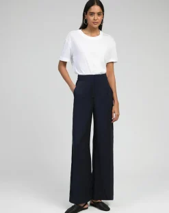 An'ge Pantalons|Pantalon Prunella navy