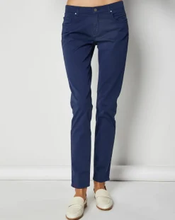 Swildens Pantalons|Pantalon Qajou indigo