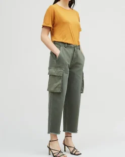 Chloé Stora Pantalons|Pantalon Robin kaki