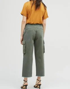 Chloé Stora Pantalons|Pantalon Robin kaki