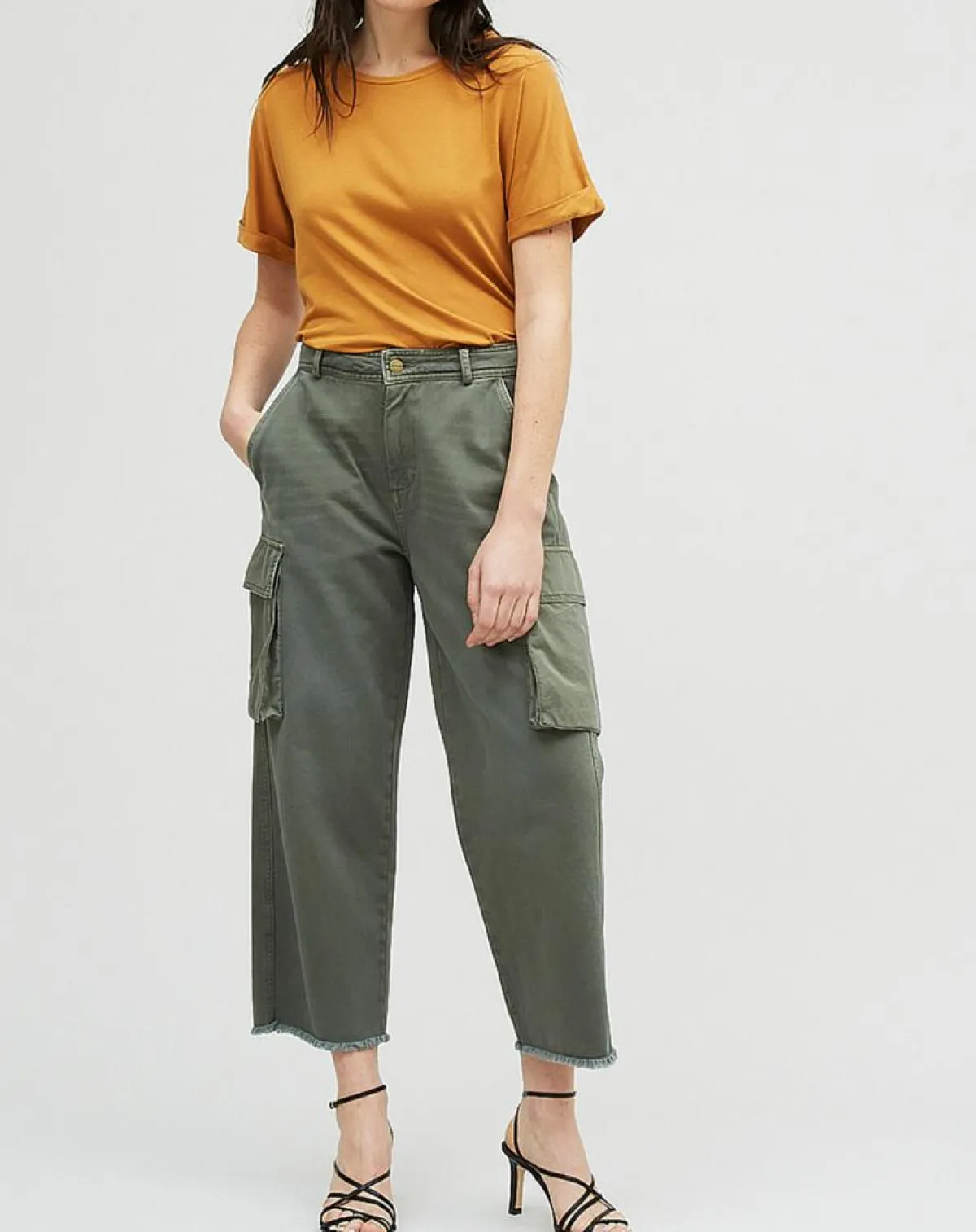 Chloé Stora Pantalons|Pantalon Robin kaki
