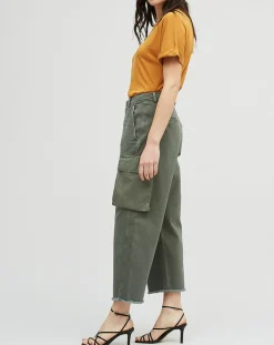 Chloé Stora Pantalons|Pantalon Robin kaki