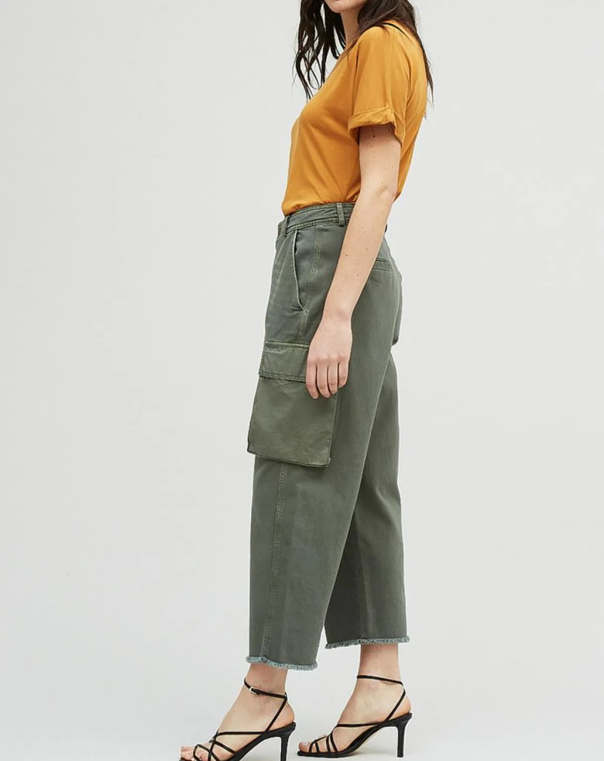 Chloé Stora Pantalons|Pantalon Robin kaki
