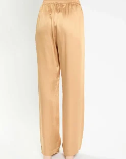 Lauren Vidal Pantalons|Pantalon satiné Soon désert