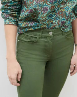 Caroll Pantalons|Pantalon slim Craig B kaki