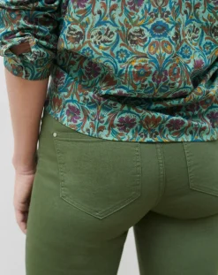 Caroll Pantalons|Pantalon slim Craig B kaki