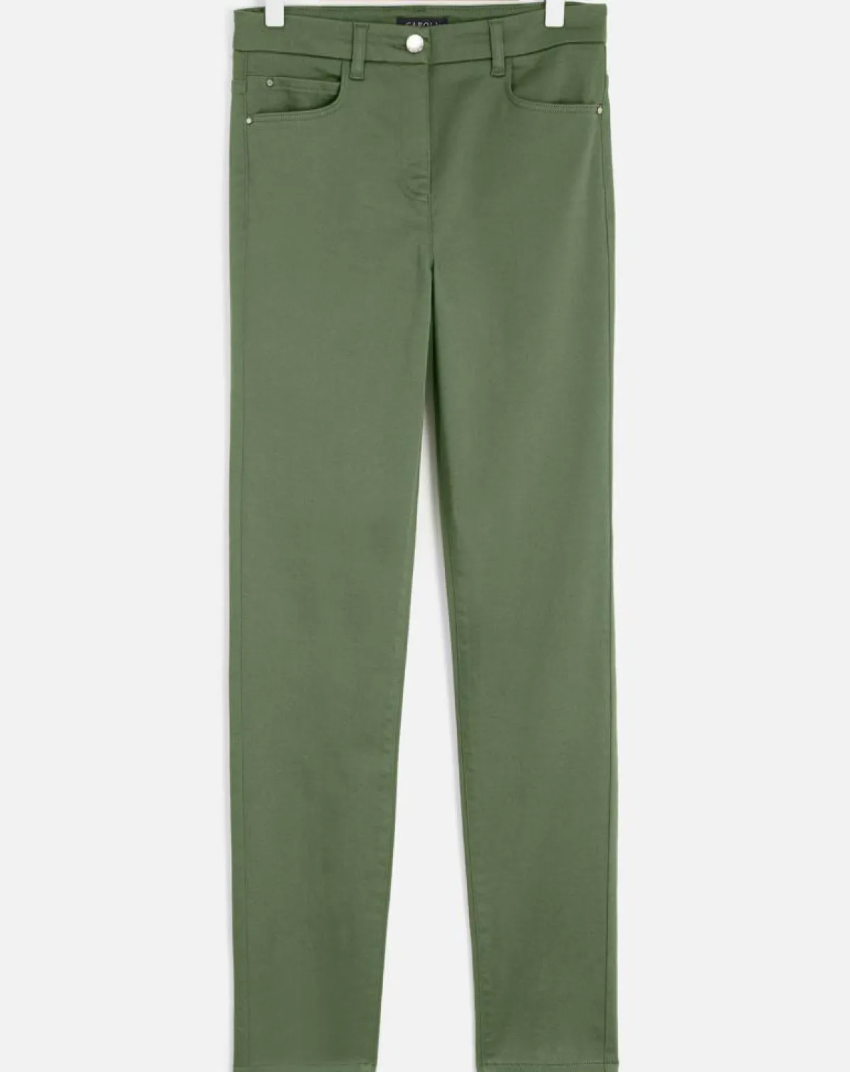Caroll Pantalons|Pantalon slim Craig B kaki