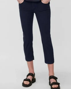 Marc O'Polo Pantalons|Pantalon slim crop Lulea bleu marine