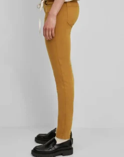 Marc O'Polo Pantalons|Pantalon Slim en Coton bio mélangé Mavas marron clair