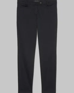 Marc O'Polo Pantalons|Pantalon slim Laxa bleu marine