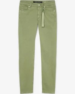 Marc O'Polo Pantalons|Pantalon slim lulea vert clair