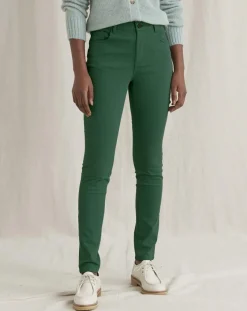 Cyrillus Pantalons|Pantalon slim 7/8ème Sacha vert