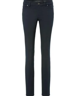 Marc O'Polo Pantalons|Pantalon slim stretch Alby bleu marine