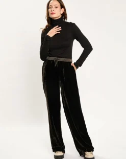 Lauren Vidal Pantalons|Pantalon Solo café