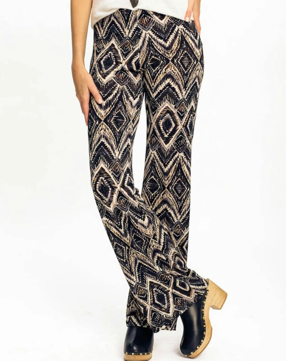 Lauren Vidal Pantalons|Pantalon Store multicolore