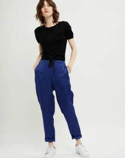 Bellerose Pantalons|Pantalon Vael bleu