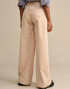 Bellerose Pantalons|Pantalon évasé en Velours côtelé Priscila ballerine