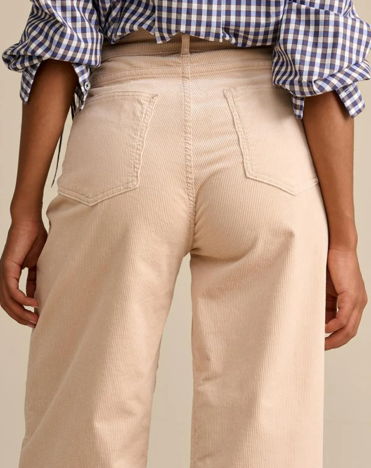 Bellerose Pantalons|Pantalon évasé en Velours côtelé Priscila ballerine