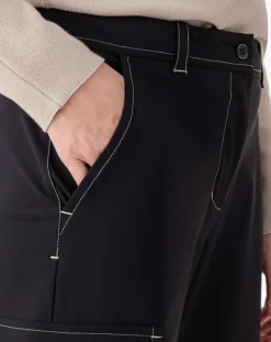 Indies Pantalons|Pantalon Victoire noir/beige