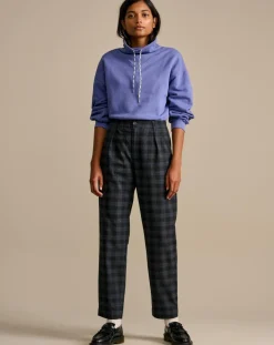 Bellerose Jeans|Pantalon Villa à carreaux gris foncé