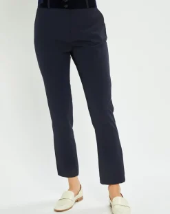 Lauren Vidal Pantalons|Pantalon Vogue taille velours nuit