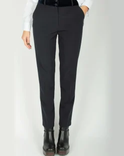 Lauren Vidal Pantalons|Pantalon Vogue taille velours nuit