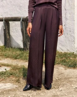Lauren Vidal Pantalons|Pantalon Willy raisin